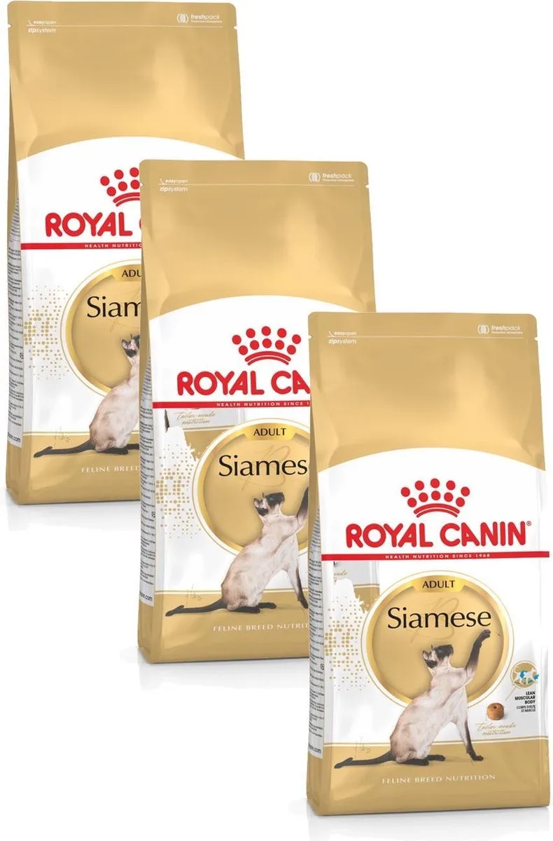 Siamese Adult - Kattenvoer - 3 x 2 kg by Royal Canin – product photo