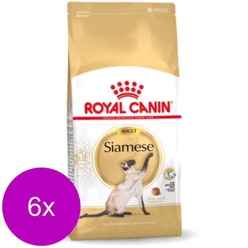 Siamese Adult - Kattenvoer - 6 x 2 kg by Royal Canin – product photo