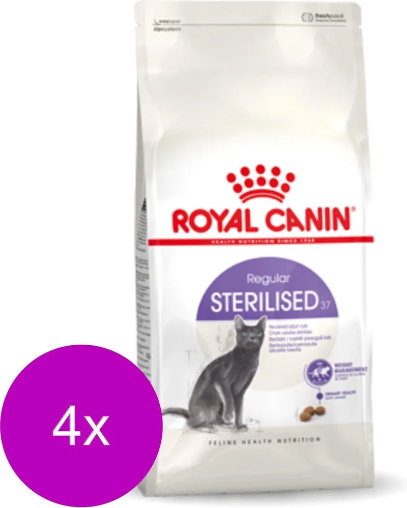Sterilised 37 - Kattenvoer - 4 x 4kg by Royal Canin – product photo