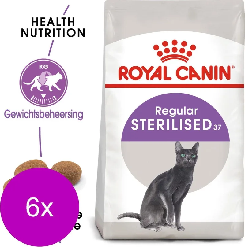 Sterilised 37 - Kattenvoer - 6 x 2kg by Royal Canin – product photo