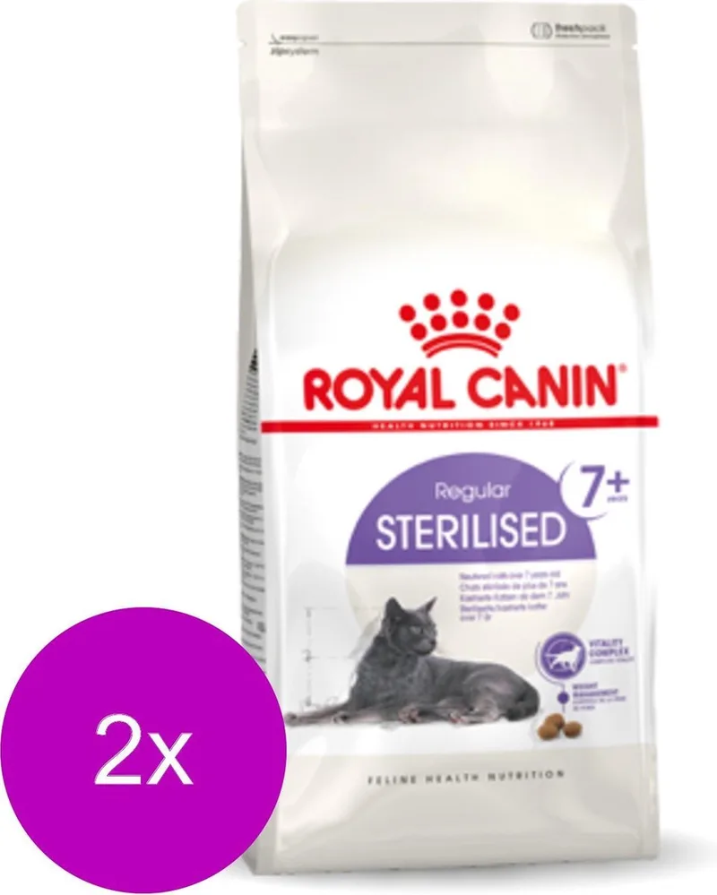 Sterilised 7+ - Kattenvoer - 2 x 3.5 kg by Royal Canin – product photo