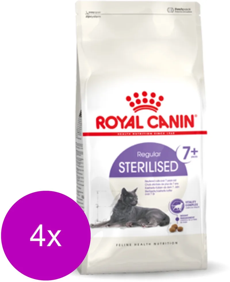 Sterilised 7+ - Kattenvoer - 4 x 3.5 kg de Royal Canin – photo produit
