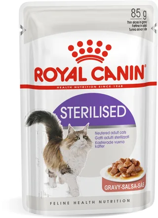 Sterilised Brokjes in Saus - Kattenvoer - 12x85g by Royal Canin – product photo 1 of 2