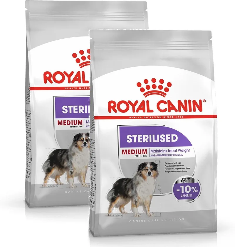 Sterilised Medium - Hondenvoer - 2 x 3 kg by Royal Canin – product photo