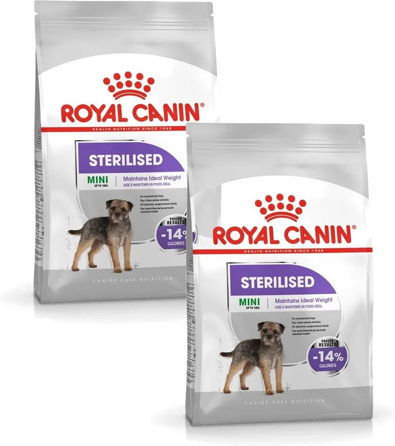 Sterilised Mini - Hondenvoer - 2 x 3 kg de Royal Canin – photo produit