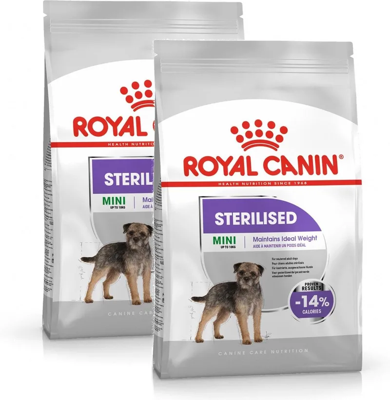 Sterilised Mini - Hondenvoer - 2 x 8 kg de Royal Canin – photo produit