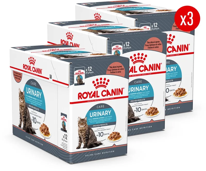 Urinary Care Brokjes in Saus - Kattenvoer - 36x85g fra Royal Canin – produktbillede