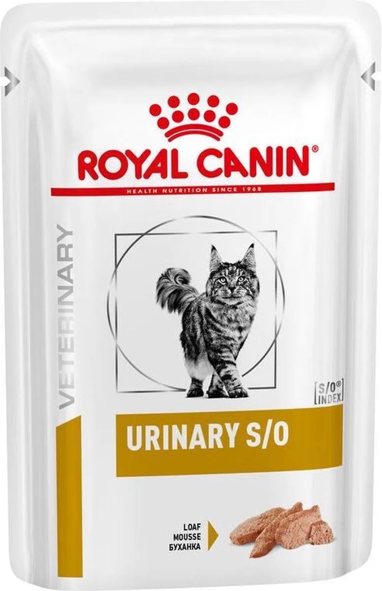 Urinary kat zakjes loaf (Paté) - 4 x 12 x 85 g van Royal Canin – productfoto