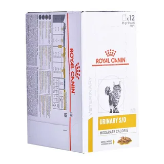 Urinary S/O Moderate Calorie Morsels Gravy Wet - Kattenvoer - 12x85 g by Royal Canin – product photo 2 of 5
