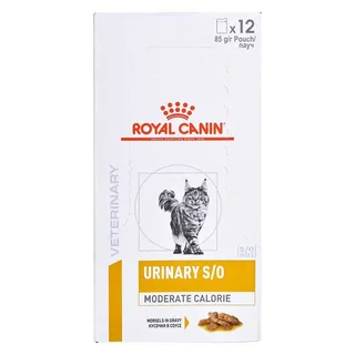 Urinary S/O Moderate Calorie Morsels Gravy Wet - Kattenvoer - 12x85 g by Royal Canin – product photo 3 of 5