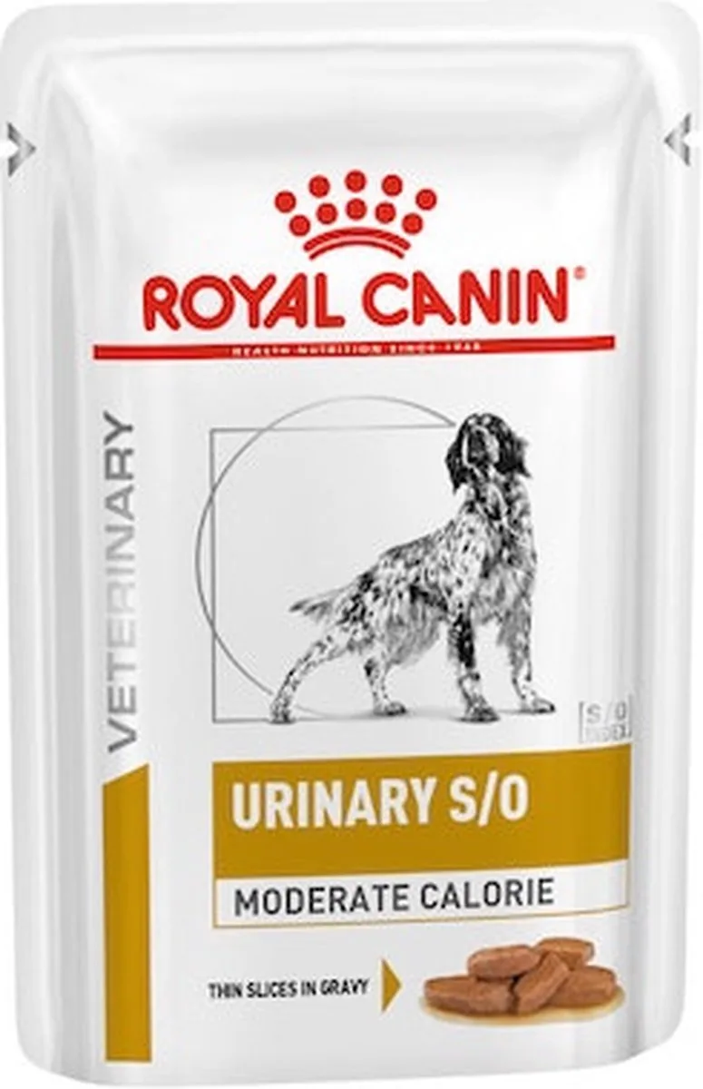 Urinary S/O Moderate Calorie Wet Hond - 24 x 100 g by Royal Canin – product photo