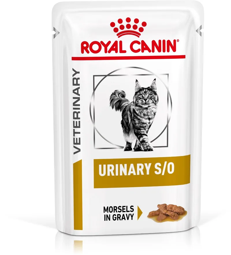 Urinary S/O Morsels Gravy Wet - Nat Kattenvoer - 12x85 g von Royal Canin – Produktfoto