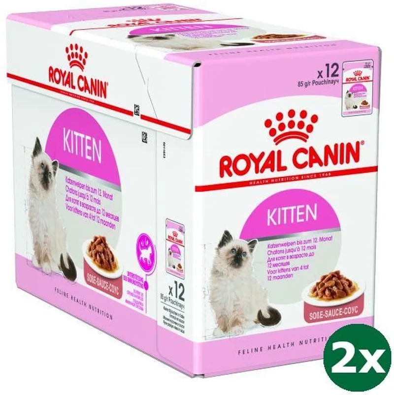 wet kitten kattenvoer 2x 12x85 gr by Royal Canin – product photo