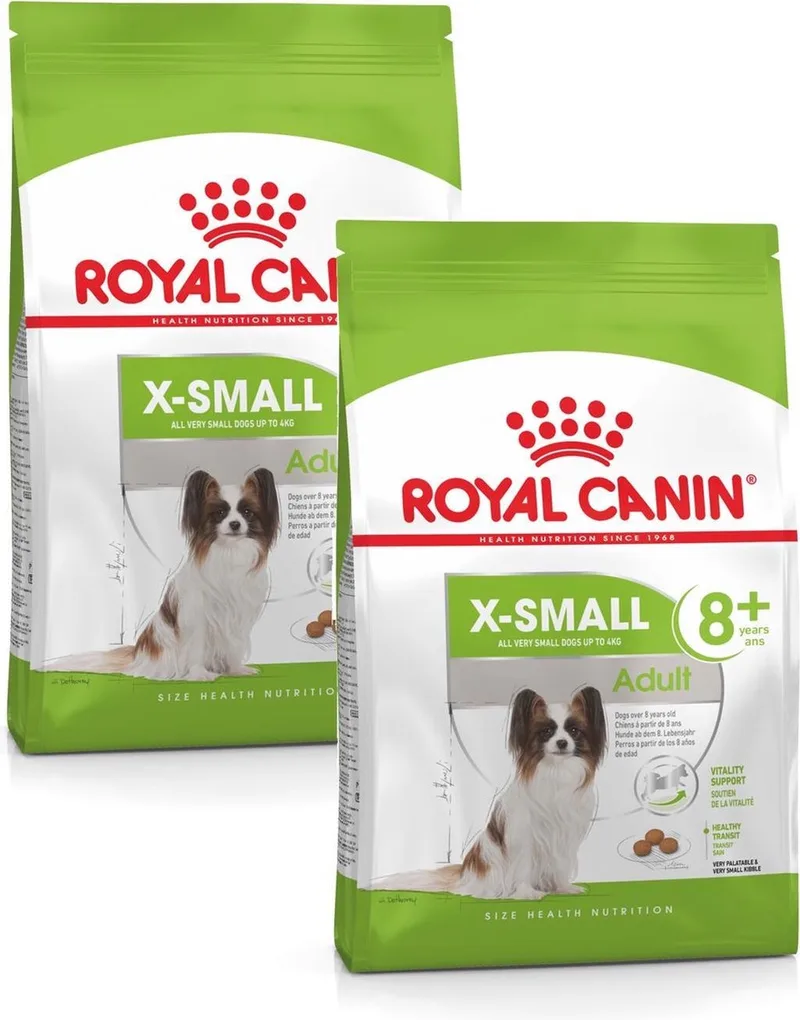 X-Small Adult 8+ - Hondenvoer - 2 x 3 kg de Royal Canin – photo produit
