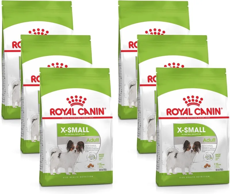 X-Small Adult - Hondenvoer - 6 x 500 g by Royal Canin – product photo