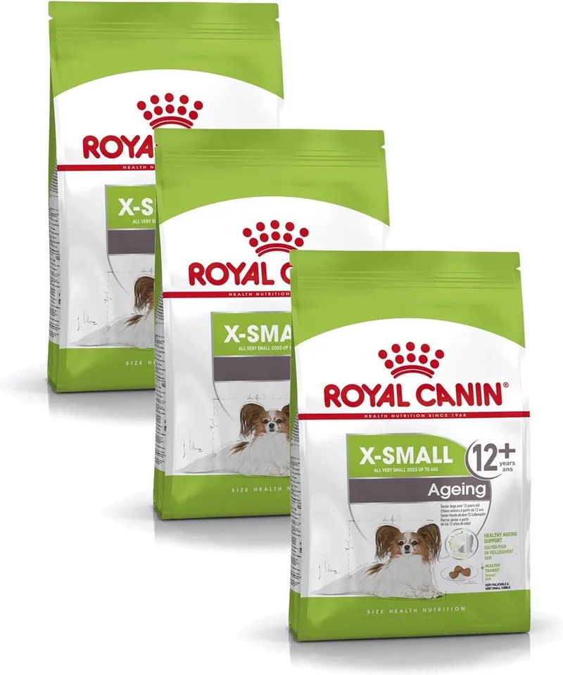 X-Small Ageing 12+ - Hondenvoer - 3 x 1.5 kg by Royal Canin – product photo