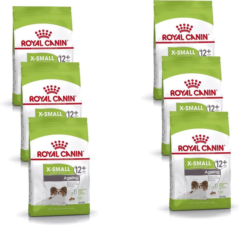 X-Small Ageing 12+ - Hondenvoer - 6 x 1.5 kg de Royal Canin – photo produit