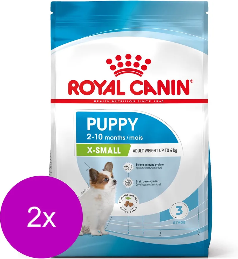 X-Small - Puppy-Hondenvoer - 2 x 3 kg by Royal Canin – product photo