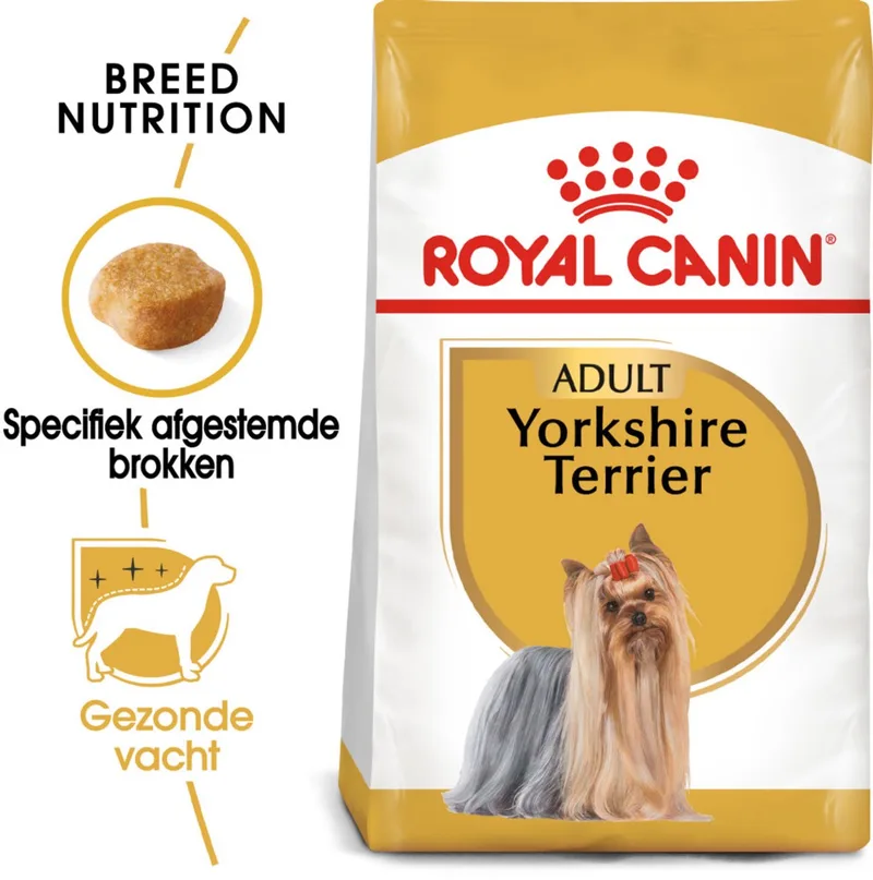 Yorkshire Terrier Adult Hondenvoer Dry - 4 x 3 kg von Royal Canin – Produktfoto