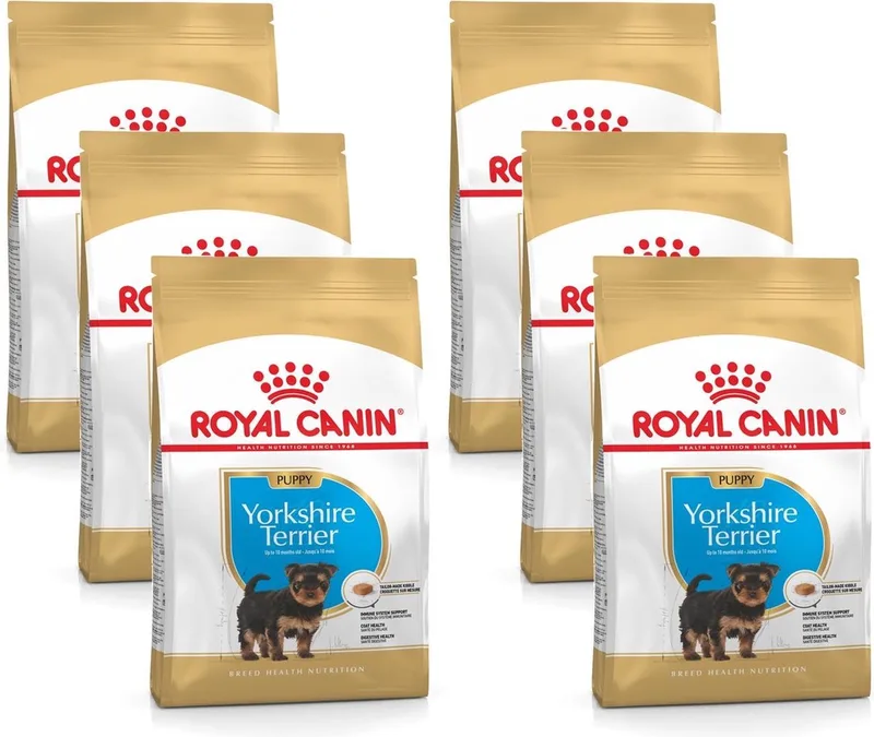 Yorkshire Terrier - Puppy-Hondenvoer - 6 x 1.5 kg by Royal Canin – product photo