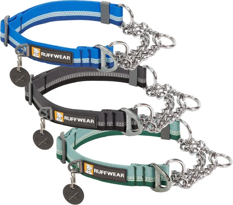 Chain Reaction Halsband - Blue Pool - 51/66 cm by Ruffwear in Blue – product photo