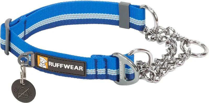 Chain Reaction Halsband - River Rock Green - 28/36 cm von Ruffwear in Blau – Produktfoto