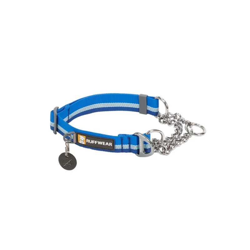 Chain Reaction™ Halsband M von Ruffwear in Blau, Regular – Produktfoto