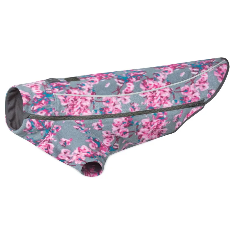 Climate Changer™ Fleece-Jacke Für Hunde lila/ grau XXS de Ruffwear en Regular – photo produit