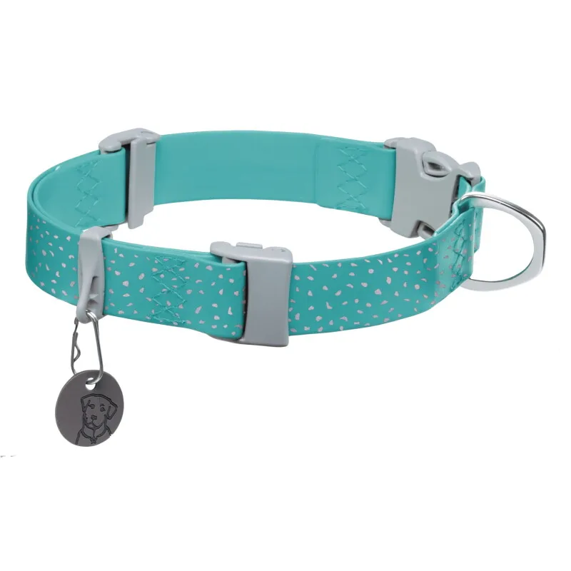 Confluence™ Halsband blau/ türkis M van Ruffwear in Blauw, Turquoise, Regular – productfoto