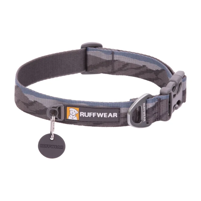 Flat Out™ Halsband grau/ grau L van Ruffwear in Regular – productfoto
