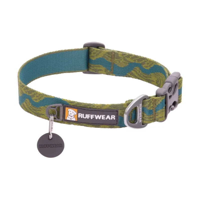 Flat Out™ Halsband grün/ türkis M van Ruffwear in Regular – productfoto