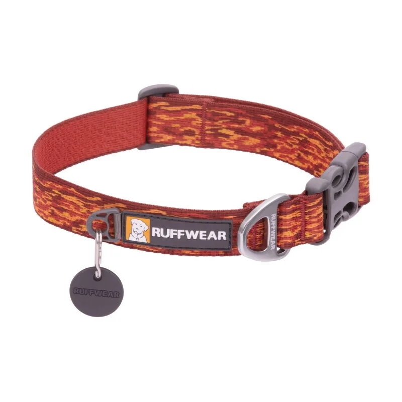 Flat Out™ Halsband rot/ gelb S van Ruffwear in Regular – productfoto