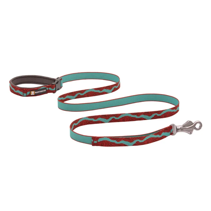 Flat Out™ Leine blau/ türkis/ rot van Ruffwear in Regular – productfoto