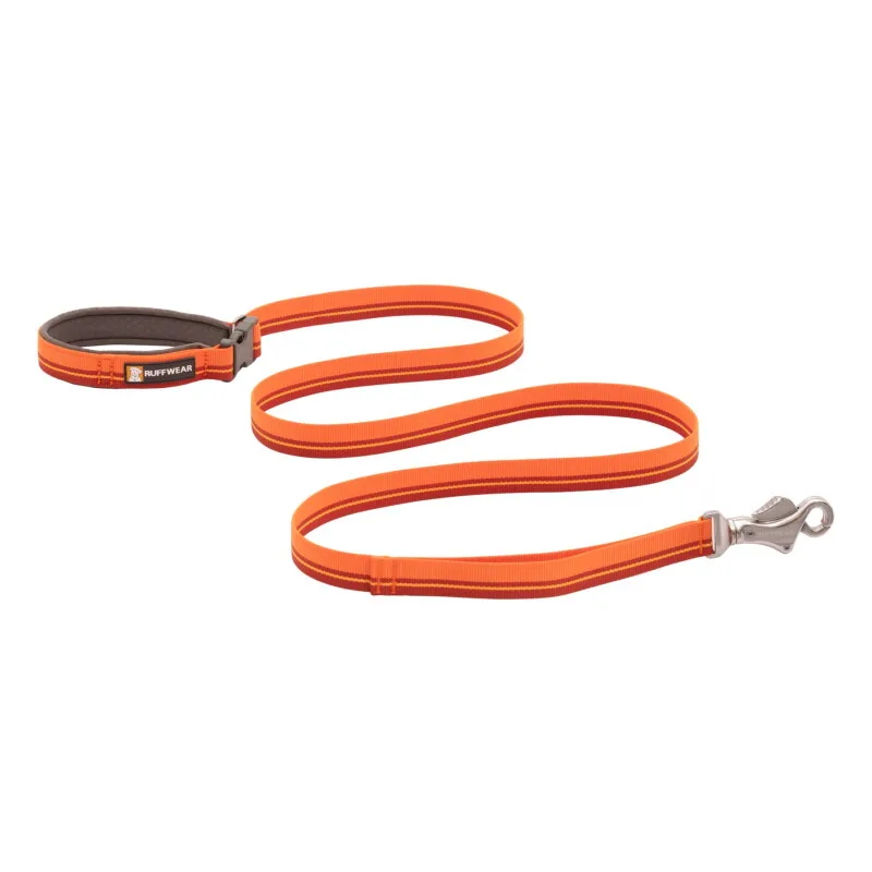 Flat Out™ Leine orangenrot van Ruffwear in Regular – productfoto