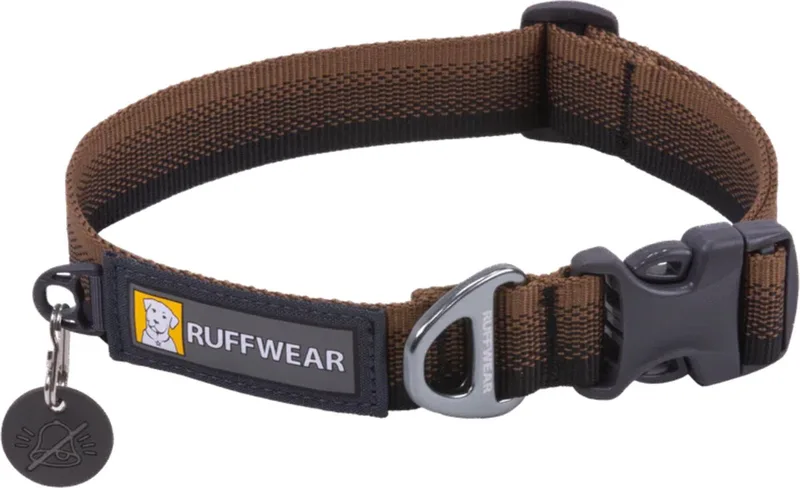 Front Range Collar - Hondenhalsband - Bruin 51-66 Cm by Ruffwear in Black, Brown, Blue, Purple, Green, Red, Orange – product photo
