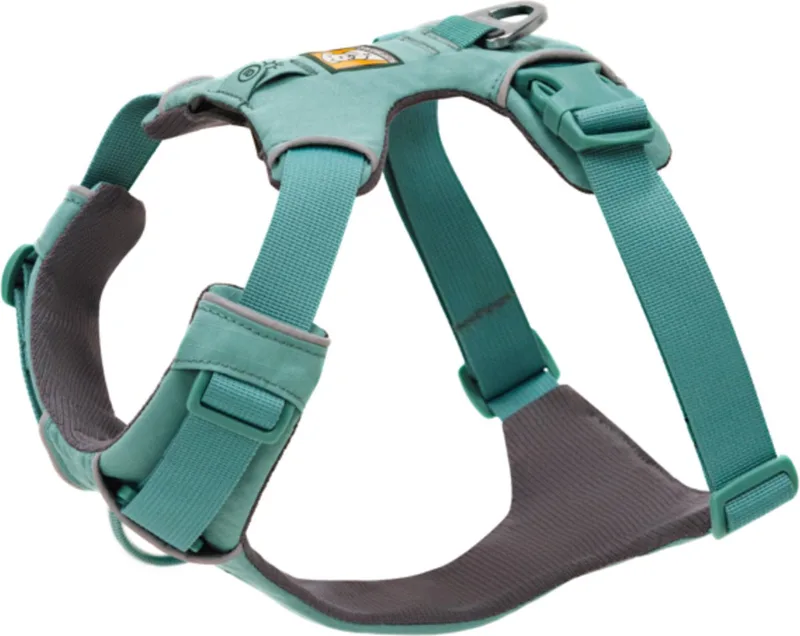 Front Range Harnass Agavegroen - Hondentuig - M by Ruffwear in River Rock Green – product photo