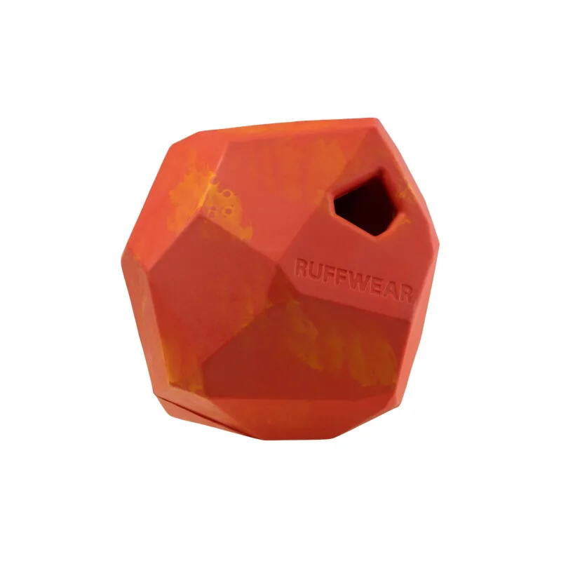 Gnawt-a-Rock™ Spielzeug rot van Ruffwear in Regular – productfoto