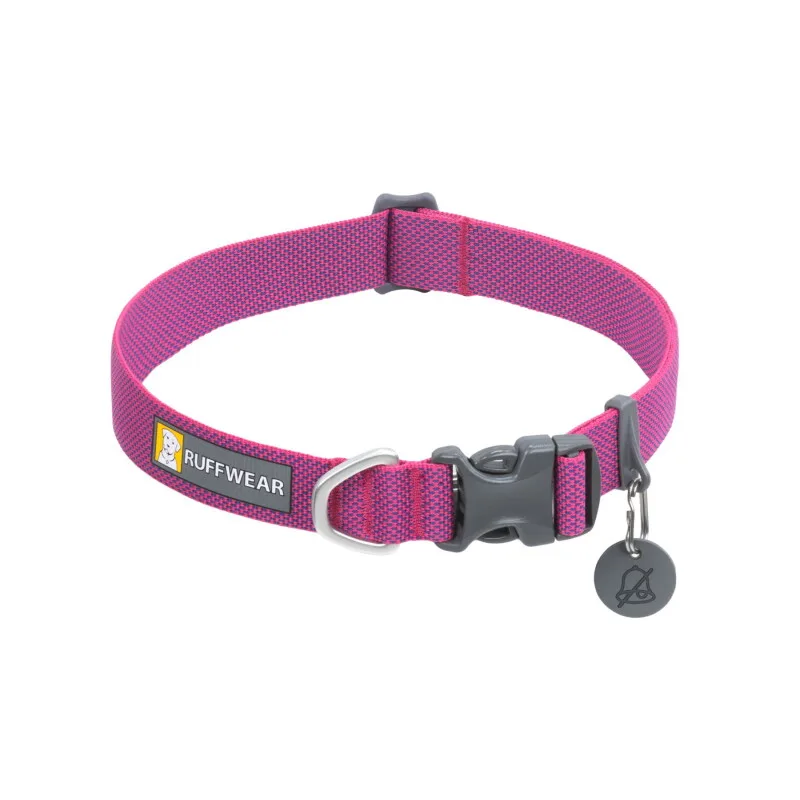 Hi & Light™ Halsband L by Ruffwear in Hibiskus pink, Regular – product photo