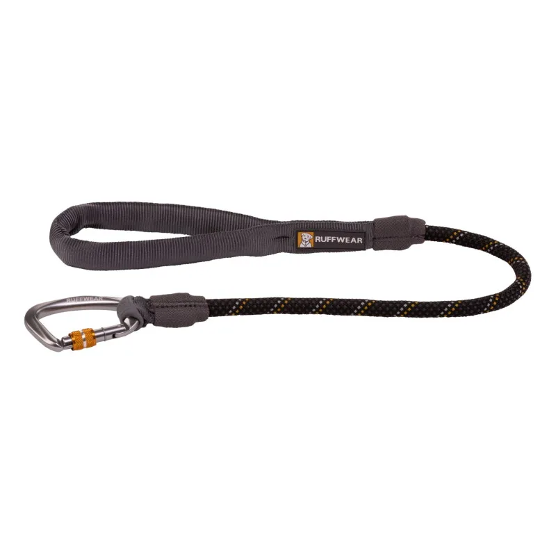 Knot-a-Long™ Leine schwarz by Ruffwear in Regular – product photo