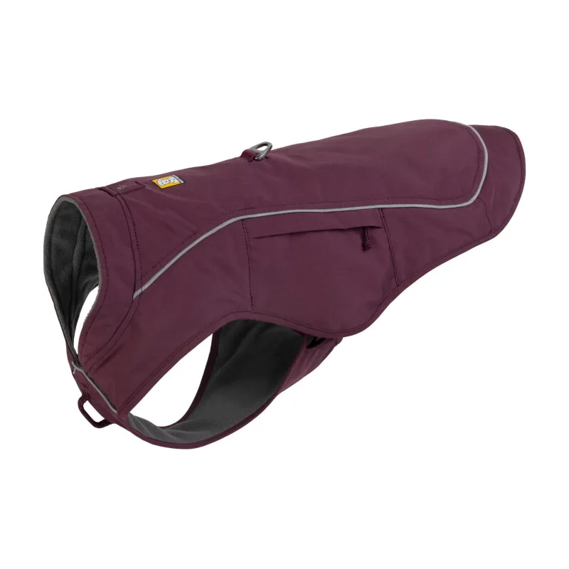 Overcoat Fuse™ hondenjas XL van Ruffwear in Paars, Regular – productfoto