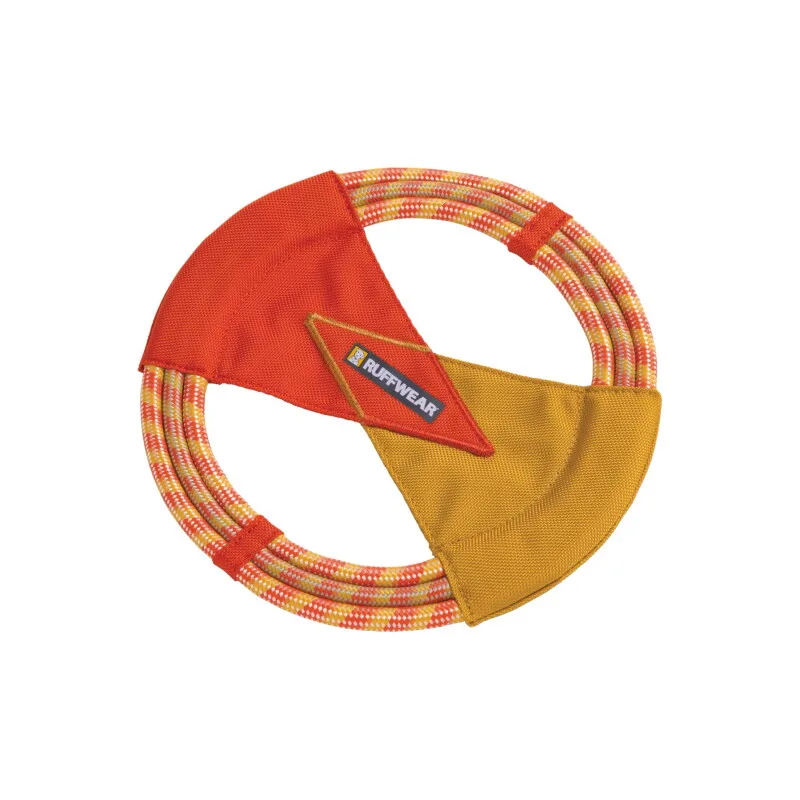 Pacific Ring™ Spielzeug rot van Ruffwear in Regular – productfoto