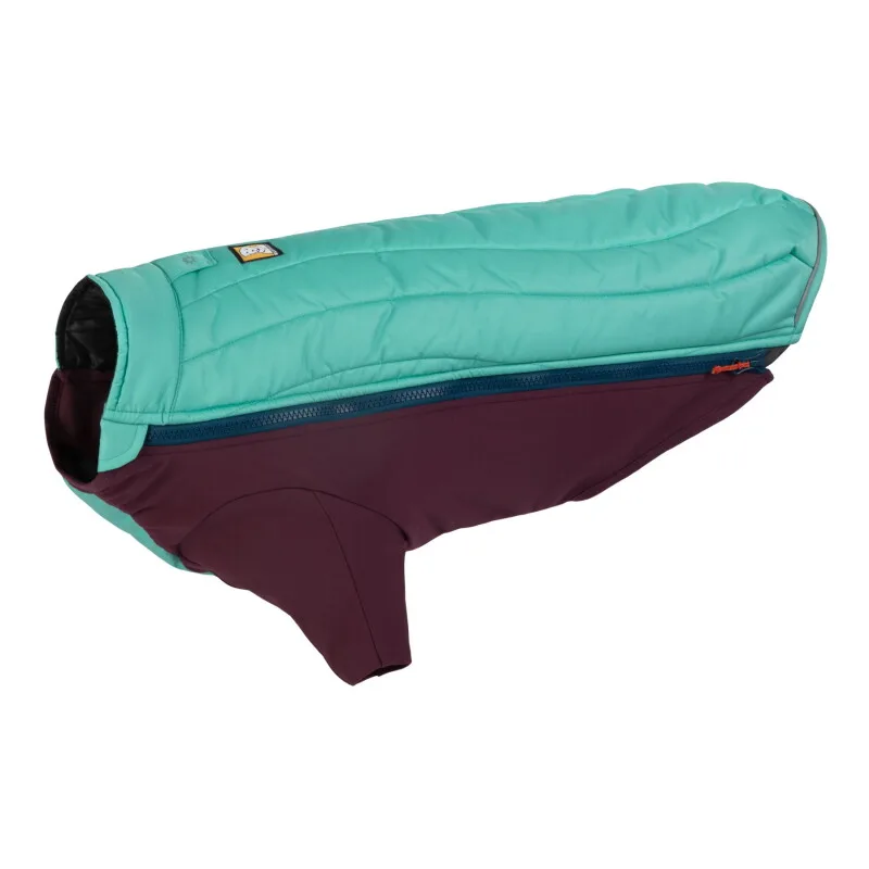 Manteau Pour Chien Powder Hound de Ruffwear en Bleu, Turquoise, Regular – photo produit