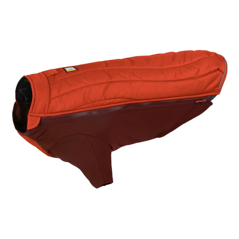 Powder Hound™ Hundejacke XXS de Ruffwear en Orange, Regular – photo produit