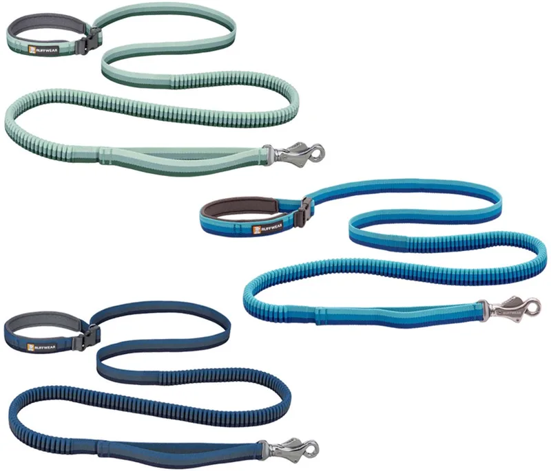Roamer Leash - Orion Blue - L de Ruffwear en Bleu, Vert – photo produit