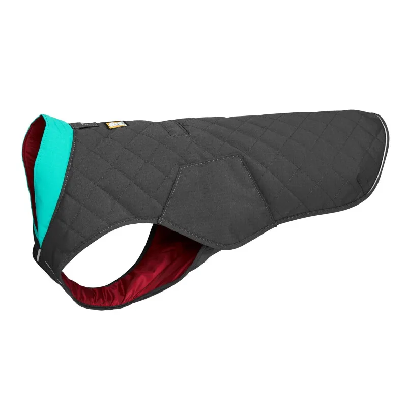Stumptown™ Hundejacke grau/ schwarz L de Ruffwear en Gris, Noir, Regular – photo produit