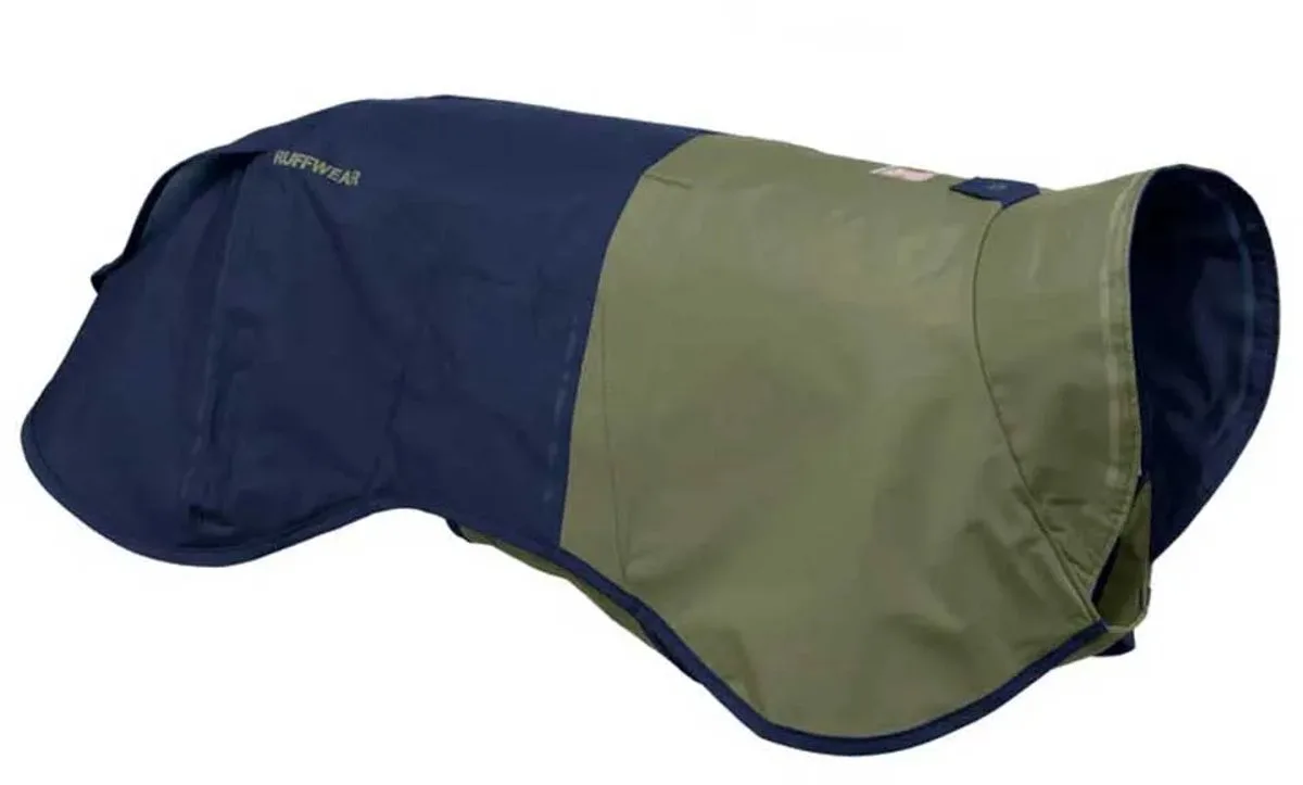 Sun Shower Hondenregenjas Groen,Blauw L van Ruffwear in Midnight Blue – productfoto