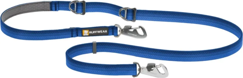 Switchbak Leash - Hondenriem - 70-210 Cm by Ruffwear in Blue – product photo