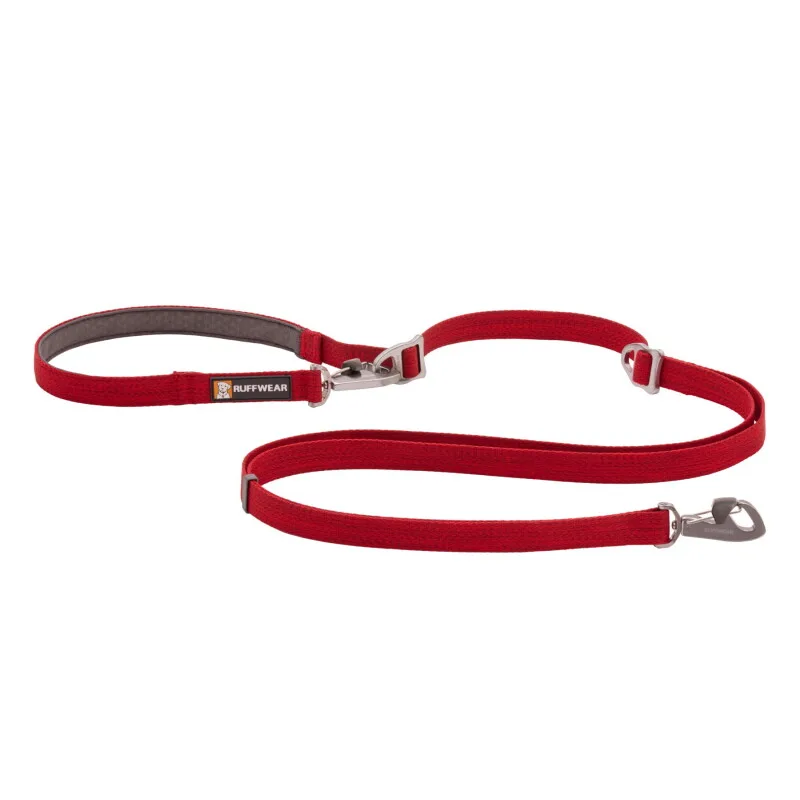 Switchbak™ Leine van Ruffwear in Rood, Regular – productfoto