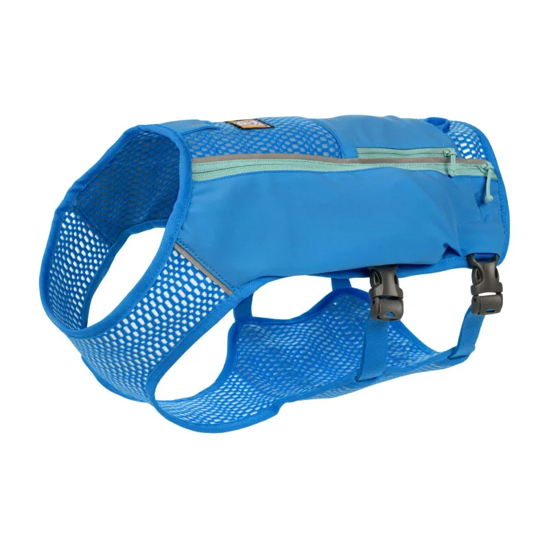 Trail Runner™ Weste XS von Ruffwear in Blau, Regular – Produktfoto