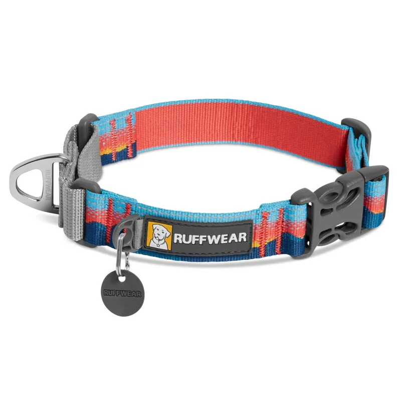 Web Reaction™ Halsband blau/ türkis/ rosa M från Ruffwear i Regular – produktbild